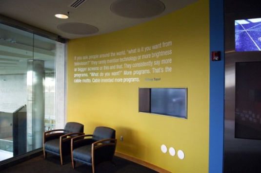 The Cable Center Wall Wrap